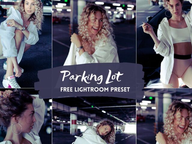 Parking Lot Free Lightroom Preset DNG and XMP www.Editingfree.com