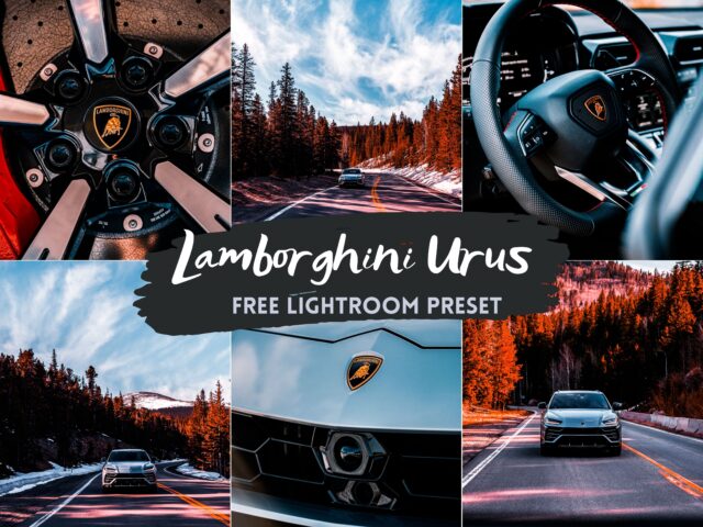 Lamborghini Urus Free Lightroom Preset 100% www.Editingfree.com