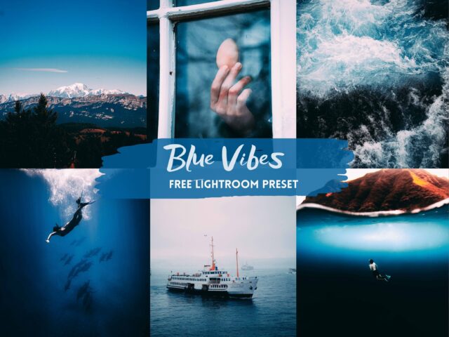 Blue Vibes Free Lightroom Preset 100% www.Editingfree.com